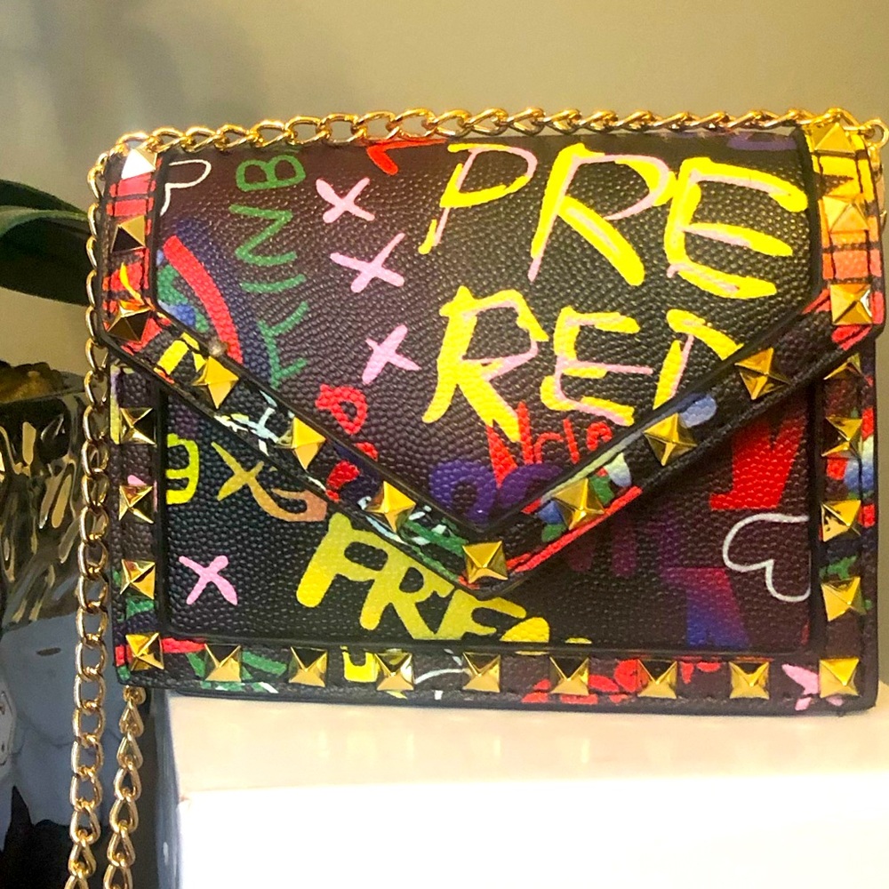 Graffiti Mini Clutch